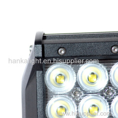 aluminum housing led light bar 12inch 144w quad rows