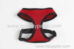 Red Durable Material and Easy Clean Pet Harness