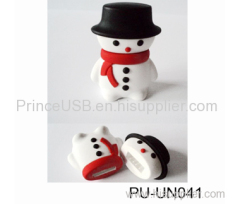 Hot Sale Cartoon USB Flash Drive with 4GB storage USB Flash USB Snowman Style USB Flash Drive