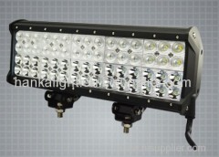 Factory direct cheap waterproof 14.5 inch 180w car off road straight quad row led light bars for trucks