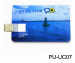 Chinese Bulk Promotion OEM Logo Thin Credit Card USB Flash Drive with different storage and logo