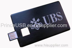 Customized Logo Name and Credit Card USB Flash Drive 8GB USB Flash Card USB Flash Drive available