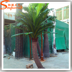 Factury Outlets Mini Trees Artificial Cycas Revoluta Thunb Palm Tree Green Plant for sale