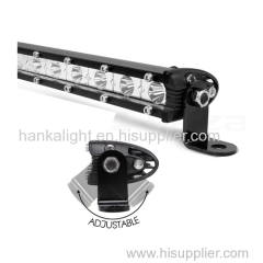 Single row MINI 3W each cree 72w 52inch led offroad light bar