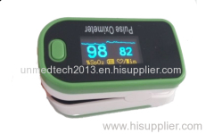 OLED FIngertip Pulse Oximeter with colors to choose