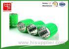 Self grip Green velcro hair curlers cylinder Shape Nylon hook and loop