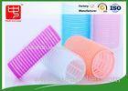 Colored hook and loop hair velcro rollers for fine hair 30 ~ 50mm size