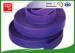 Purple strong velcro adhesive tape hook and loop tape roll for garments