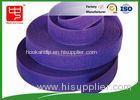 Purple strong velcro adhesive tape hook and loop tape roll for garments