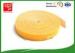 Adjustable 25MM double sided velcro tape for fabric yellow velcro tape