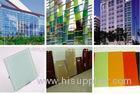 Colorful Golden Bronze Silkscreen Printed Glass Curtain Wall And Furniture Glass 6mm