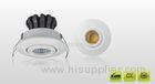 Tiltable Miniature 3w Recessed LED Down Light 3w / Led Cabinet Downlights