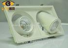 Commercial 48W Tiltable Led Grill Downlight Led Ceiling Lamps AC100V - 240V