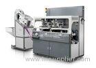 Multicolor Plastic / Metal Cap Hot Foil Automatic Stamping Machine Side Surface