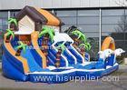 Kids Inflatable Bouncer Slide Air Jumping Backyard Inflatable Castle With Pool