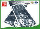 4 pcs Printed Hook and Loop Cable Ties white strong Velcro straps For Supermarket