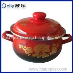 2015 New Product Enamel Pot