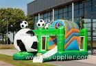 Childrens Inflatable Bouncy Castle Jumping Blow Up Bouncy Castle Football Shape