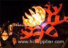 Led Changing Light Inflatable Model Inflatable Flower For Wedding Decoration
