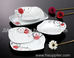 soecial style windmill shape dinner set