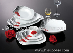 soecial style windmill shape dinner set