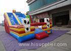 0.55mm PVC Tarpaulin Rabbit Inflatable Slide Commercial Fire Retardant