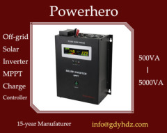 1000W off grid MPPT solar inverter hybrid solar inverter Solar power system with MPPT solar controller