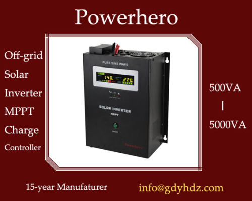 1000W 24V  MPPT solar inverter off grid hybrid solar inverter Solar power pv system