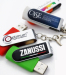 Hot Selling Promotional Gift Plastic USB Stick Flash Drive with Colorful Custom Logo Printing Capacity 8GB