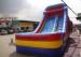 Blue / yellow / Red Commercial Inflatable Slide With Sun / Rain Cover