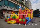 610g/m2 PVC Tarpaulin Adult Size Spongebob Commercial Inflatable Slides With Inflatable Climbing Wal