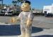 Custom InflatablePolice Costume Walking Policeman Design With 8FT Height