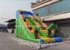 Jungle Forest Animal Commercial Inflatable Slide For Outdoor Use