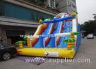 Sea World Theme Commercial Inflatable Dry Slide For Event Activities