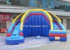 Backyard Rainbow Twist Inflatable Water Slide For Kids And Adults