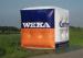 3.5m Inflatable Cube Trade Show Balloon Custom Shaped UV Protection