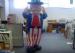 Decorative Inflatable Uncle Sam Costume Custom Moving Inflatable Mascot Costume