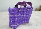 PVC Inflatable Bubble Tote Bag Colorful Hand Inflatable Shopping Bag
