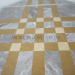 Polished Customized Design Water-jet Marble Tile for Floor Decoration