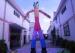 20 Feet Advertising Inflatable Dancing Man Long 2 Legs With Ripstop Nylon Cloth