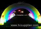 10m Custom Inflatable LED Arch Logo Printing Inflatable Airblown Archway