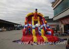 Commercial Grade Inflatable Dry Slide Cool Double Lane For Children