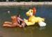 0.18mm Water Rider PVC Inflatable Products Waterproof Inflatable Lion