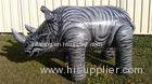 Full Printing Giant Inflatable Rhino Grey 0.2mm PVC Inflatable Rhinoceros