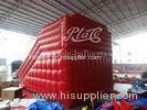 Family Inflatable Sports Games 0.55MM Large Red Exciting Inflatable Ramp