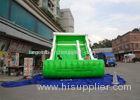 Fire Retardant Outdoor Customized Blow Up Commercial Inflatable Slide Green Slide