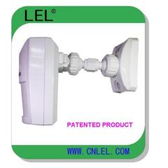 Wired wide angle PIR motion detector for indoor security