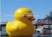 Inflatable Big Yellow Rubber Duck Floating 3m Height For Water Games