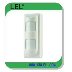 Waterproof outdoor motion detector with dual PIR and microwave motion sensor