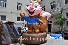 Advertising Inflatable Cartoon Characters Lovely Inflatable Squirrel For Decoration